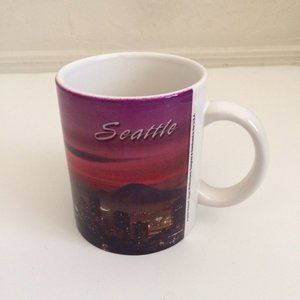 Seattle Skyline Coffee Mug Space Needle Panorama Photo by Stuart Westmorland